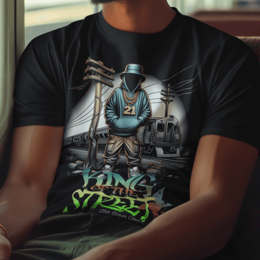 Unisex graphic t-shirt by LostLogicCo, affordable cotton tee, ships to US & Canada