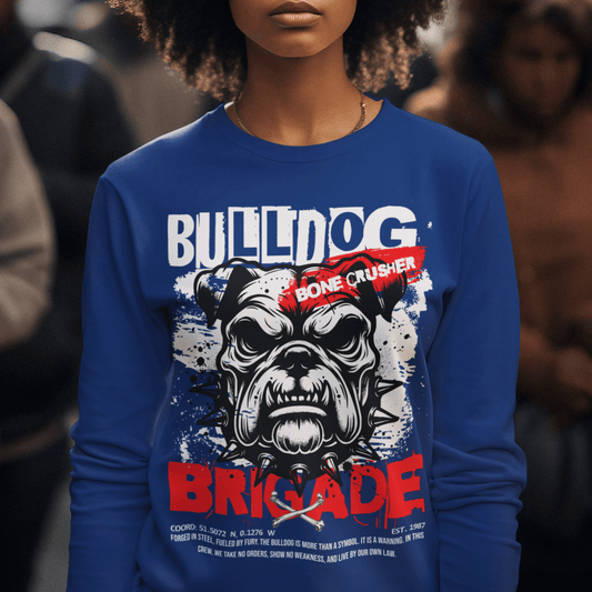 Unisex graphic sweatshirt, classic fit cotton blend crewneck, soft and durable streetwear style by LostLogicCo Canada