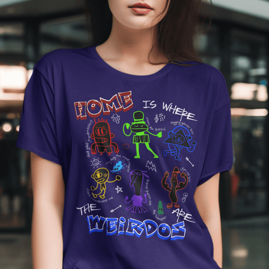 Unisex graphic t-shirt by LostLogicCo, affordable cotton tee, ships to US & Canada