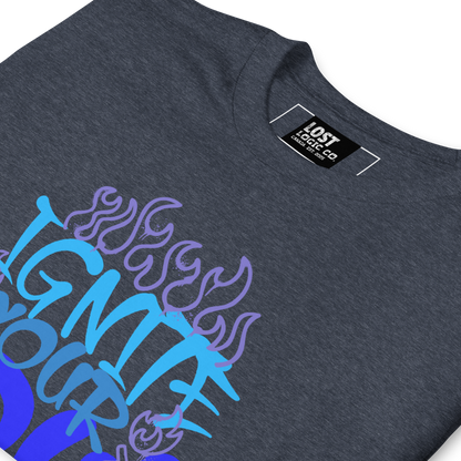 Ignite Your Soul Graphic T-Shirt, Motivational Gildan 64000 Unisex Softstyle T-Shirt
