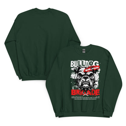 Unisex graphic sweatshirt, classic fit cotton blend crewneck, soft and durable streetwear style by LostLogicCo Canada